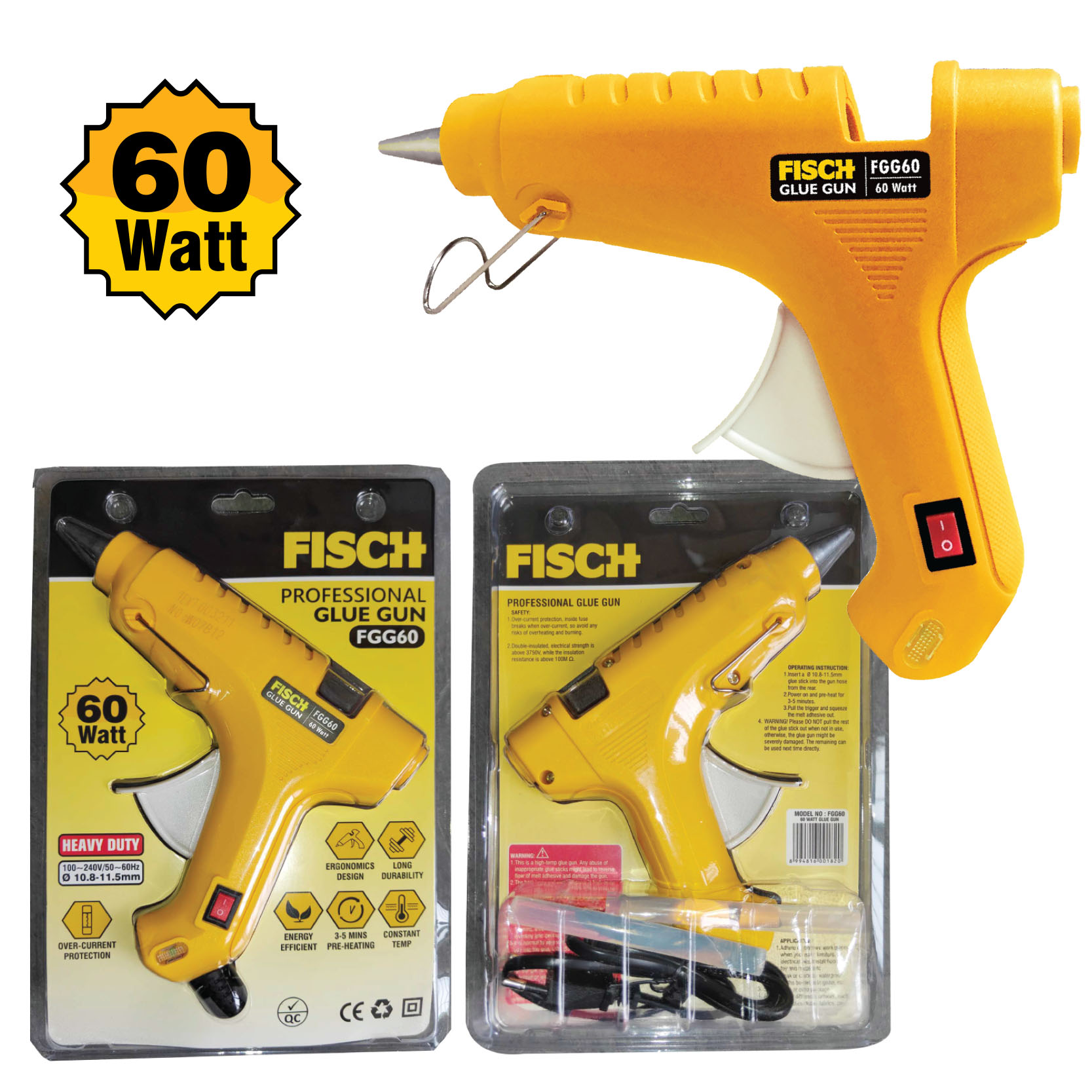 FISCH FGG60 60 Watt Glue Gun Other Tools Buana Mas Prestasi