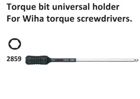 Hand Tools  Dudukan universal bit torsi WIHA - 2859 1 all_wiha2_2859