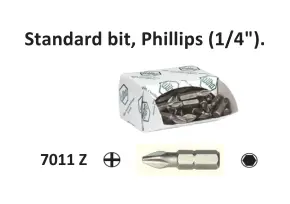 Hand Tools  Bit Standar WIHA - 7011 Z 1 all_wiha2_7011z