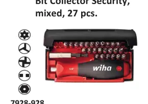 Hand Tools  Bit Collector Security WIHA (7928-928) 1 all_wiha2_7928_928
