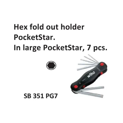 Hand Tools  WIHA PocketStar  SB 351 PG7 all wiha2 sb 351 pg7