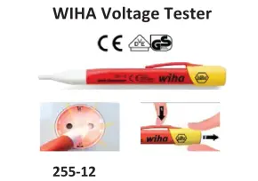 Hand Tools  WIHA Voltage Tester (255-12) 1 all_wiha3_255_12