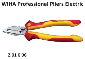 Hand Tools  WIHA Professional Pliers Electric - Z 01 0 06 1 all_wiha3_z_01_0_06