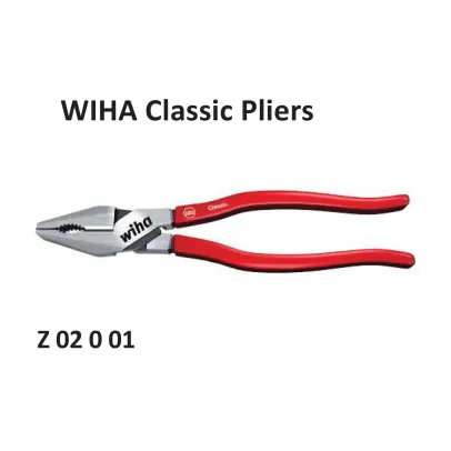 Hand Tools  WIHA Classic Pliers  Z 02 0 01 all wiha3 z 02 0 01