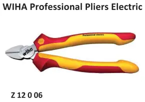 Hand Tools  WIHA Professional Pliers Electric - Z 12 0 06 1 all_wiha3_z_12_0_06e