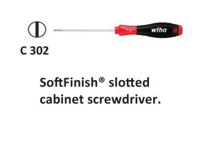 Hand Tools  WIHA SoftFinish Screwdriver -C302 1 all_wiha_302