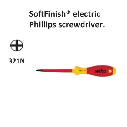 Hand Tools  WIHA SoftFinish Electric Screwdriver  321N all wiha 321n
