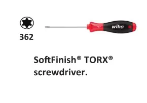 Hand Tools  WIHA SoftFinish Screwdriver -362 1 all_wiha_362