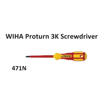 Hand Tools  WIHA Proturn 3K Screwdriver  471N all wiha discontinue 471n