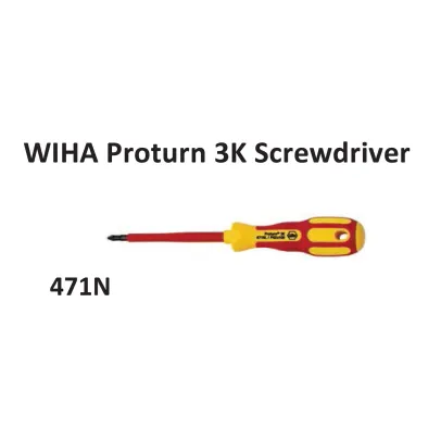 Hand Tools  Obeng Proturn 3K WIHA  471N all wiha discontinue 471n