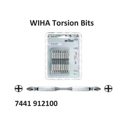 Hand Tools  WIHA Torsion Bits  7441 912100 all wiha discontinue 7441 91200