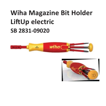 Hand Tools  Wiha Magazine Bit Holder LiftUp listrik SB 283109020 all wiha sb2831 09020