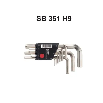 Hand Tools  WIHA LKeys Set SB 351 H9  all wiha sb351h9