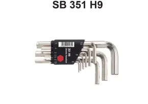 Hand Tools  WIHA L-Keys Set SB 351 H9  1 all_wiha_sb351h9