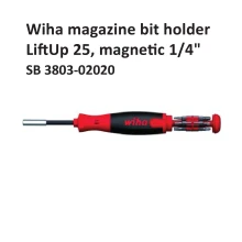 Wiha magazine bit holder LiftUp 25, magnetic 1/4" (SB 3803-02020)