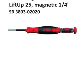 Hand Tools  Wiha magazine bit holder LiftUp 25, magnetic 1/4" (SB 3803-02020) 1 all_wiha_sb3803_02020