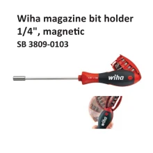 Wiha magazine bit holder 1/4", magnetic (SB 3809-0103)