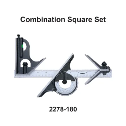Measuring Tools and Instruments  Set Penggaris Kombinasi  2278180 combination square set 2278 180