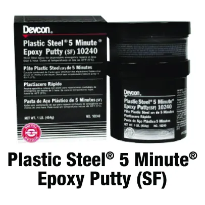 Maintenance and Repair Epoxy DEVCON 10240 PLASTIC STEEL 5 MINUTE EPOXY PUTTY SF devcon 10240