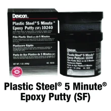 DEVCON 10240 PLASTIC STEEL 5 MINUTE EPOXY PUTTY SF