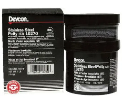 Maintenance and Repair Epoxy DEVCON 10270 Stainless Steel Putty ST devcon 10270