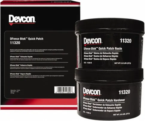 Maintenance and Repair Epoxy PATCH CEPAT DFENSE  Devcon 11320 devcon 11320