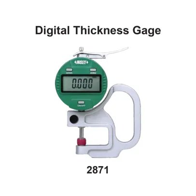 Measuring Tools and Instruments  Digital Thickness Gage  2871 digital thickness gage 2871