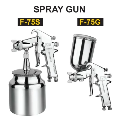 Air Compressor & Spray Gun Pistol Semprot Portabel FISCH fisch spray gun