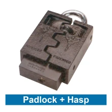 Mul-T-Lock Padlock + Hasp