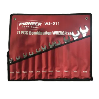 Hand Tools  Pioneer Combination Wrench SET  code WS011 pioneer  combination wrench set 11pcs