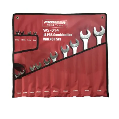 Hand Tools  Pioneer Combination Wrench SET  code WS014 pioneer  combination wrench set 14pcs