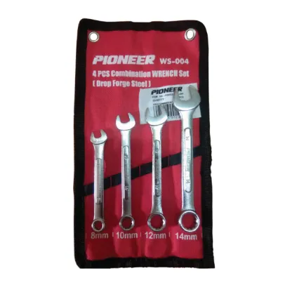 Hand Tools  Pioneer Combination Wrench SET  code WS004 pioneer  combination wrench set 4pcs