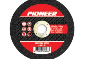 Cutting Tools PIONEER 41A1052016E - 4inch Cut Off Disc  1 pioneer__cut_off_disc_4inch_for_general_steel_single_net