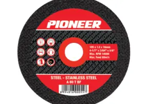 Cutting Tools PIONEER 41AA1051216 - 4inch Cut Off Disc  1 pioneer__cut_off_disc_4inch_for_stainless_steel_double_net
