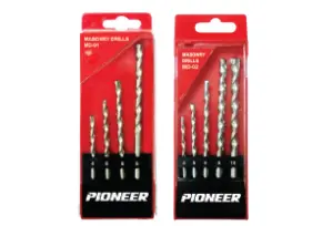 Drill Bits PIONEER MD - Mata bor batu (paket set) 1 pioneer_md_masonry_drill_set