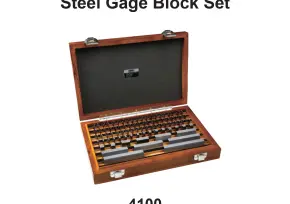 Measuring Tools and Instruments  Steel Gauge Block Set - (4100-87) 1 steel_gage_block_set_4100