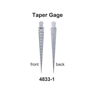 Measuring Tools and Instruments  Taper Gage  48331 taper gage 4833 1