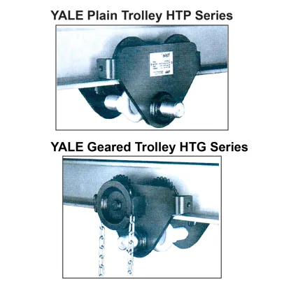 Manual Hoist YALE Push and Geared Trolley type HTP  HTG yale htp htg