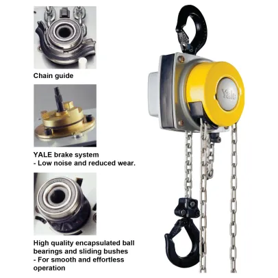 Manual Hoist YALE Hand Chain Hoist  YALE Lift 360 Model yale lift 360 1