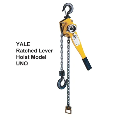 Sub Category 2 YALE Ratched Lever Hoist Model UNO yale ratched lever hoist  model uno