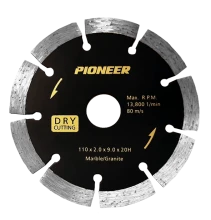 PIONEER Dry Cutting - Diamond Saw Blade