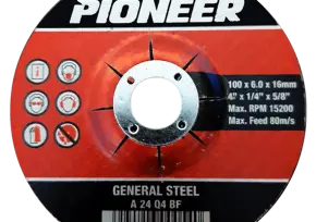 Grinding Tools PIONEER 27A1006016E - 4inch Grinding Disc  1 ~blog/2023/1/16/pioneer_grinding_4inch