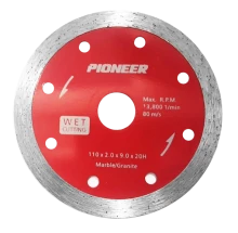 PIONEER Wet Cutting - Diamond Saw Blade