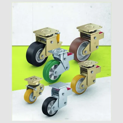 Castors and Wheel Springloaded castors ~blog/2023/2/10/11 spring loaded castors