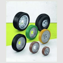 Drive wheels, hub fitting wheels and basic wheels