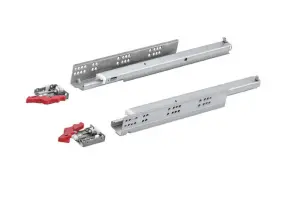 Furniture Fittings 433.03.18x - HAFELE Undermount Drawer Rail A (With self closing and soft closing mechanism) 1 ~blog/2023/2/27/hafele_um_a30_f_galvanized